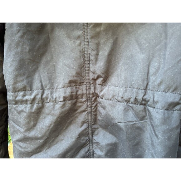 Women’s Faux-fur Lined Hooded Pockets Parka Black Jack By Old Navy Size Medium - Picture 4 of 10